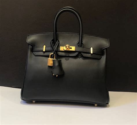 hermes birkin 25 black ราคา